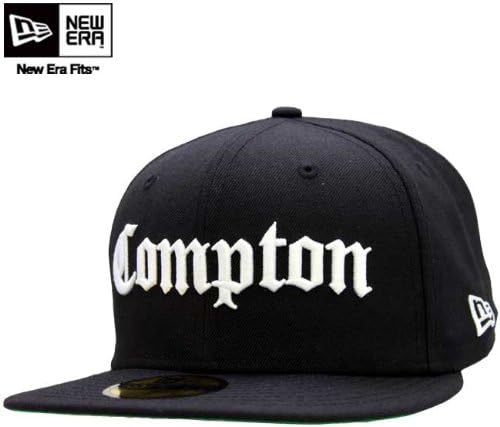 Amazon サイズ 7 5 8 New Era Cap ニューエラ キャップ ホワイト ロゴ ウエスト コースト コレクション コンプトン ブラック ホワイト キャップ 通販
