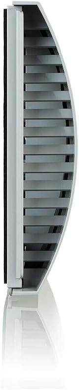 Fantronix 100 mm Grey Wall Vent Cover with Wind & Draft Reduction view 3