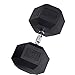 Body-Solid Rubber Coated Hex Dumbbells 3-100 lbs.