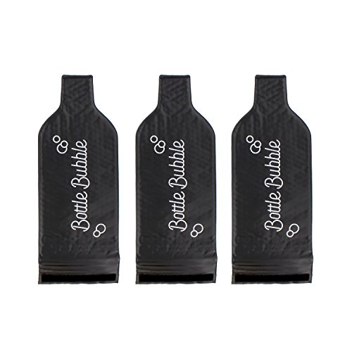 Wine Skin 3-Pack - Wine Bags for Travel, Wine Travel Protector, Wine Sleeve for Travel, Reusable Wine Bottle Protector