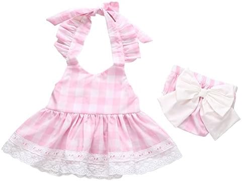 MetYoo Pink Infant Baby Girls' Tutu Dress + PP Shorts Two-piece Set