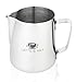 NutriChef Stainless Steel 12 Ounce Frothing Pitcher! Couple with Your Espresso Machine or Frother