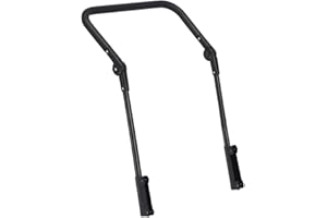 Universal Folding Wagon Push Handle Attachment Detachable Angle Adjustable Plastic Wagon Handle with Sponge Wrapped Mounting 