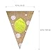 OULII Yellow Lemon Theme Banner Flag Garland Baby Anniversary Birthday Baby Shower Party Decoration