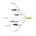 SF 5 Arms Alabama Umbrella Rigs with 8 Blades Ultralight Willow Blade Multi-Lure Rig for Bass Fishing Lures Bait Saltwater Freshwater