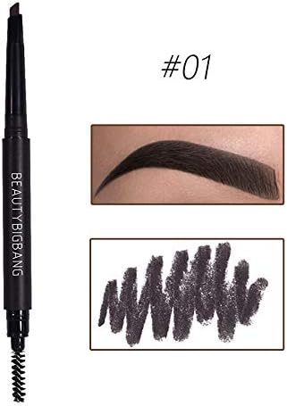 Eyebrow Enhancers Natural Double-Ended Eyebrow Pencil Waterproof Eyebrow Pencil Cosmetics Tools 01
