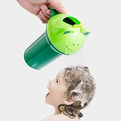 MonLiya Cartoon Bath Tear-Free Waterfall Rinser Child Shampoo Rinser Shower Cup Baby Wash Hair Bath Shower Eye Shield Sprinkler - Thumbnail 3
