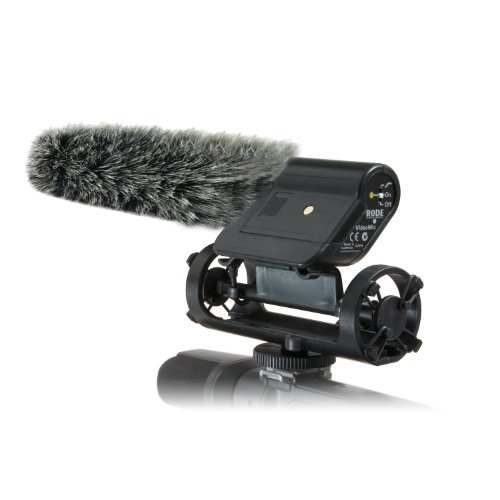 MegaGear Microphone Wind Muff, Windscreen, Windjammer for Opteka VM-100, Rode ,DSM-100 and TAKSTAR SGC-598