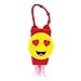 Bac-Pac Buddies - Reusable Hand Sanitizer - Bundle Pack - Travel Size Scented Gel On-the-Go Bottles (1oz, 3 Pack, Emoticons)