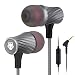 MINDBEAST Super Bass 90%-Noise Isolating Earbuds with Microphone and Case-Amazing Sound Effects and Game Experience for Women, Men, Kids-Headphone Jack Compatible with Apple, Samsung, Sony, Xbox primary