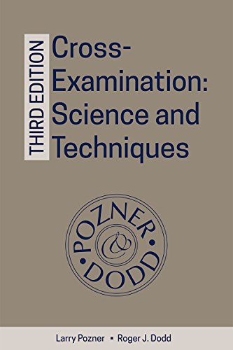 [D.o.w.n.l.o.a.d] Cross-Examination: Science and Techniques<br />RAR