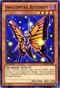Yu-Gi-Oh! - Swallowtail Butterspy (GAOV-EN013) - Galactic Overlord - 1st Edition - Common