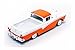 1957 Ford Ranchero, Orange w/ White - Lucky Road Signature 94215OR - 1/43 Scale Diecast Model Toy Car