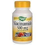Nature's Way Niacinamide 500 mg Capsules, 100 Count