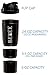 Protein Shaker Bottle With Storage BPA Free Water Bottle For Sports And Gym By BECEE