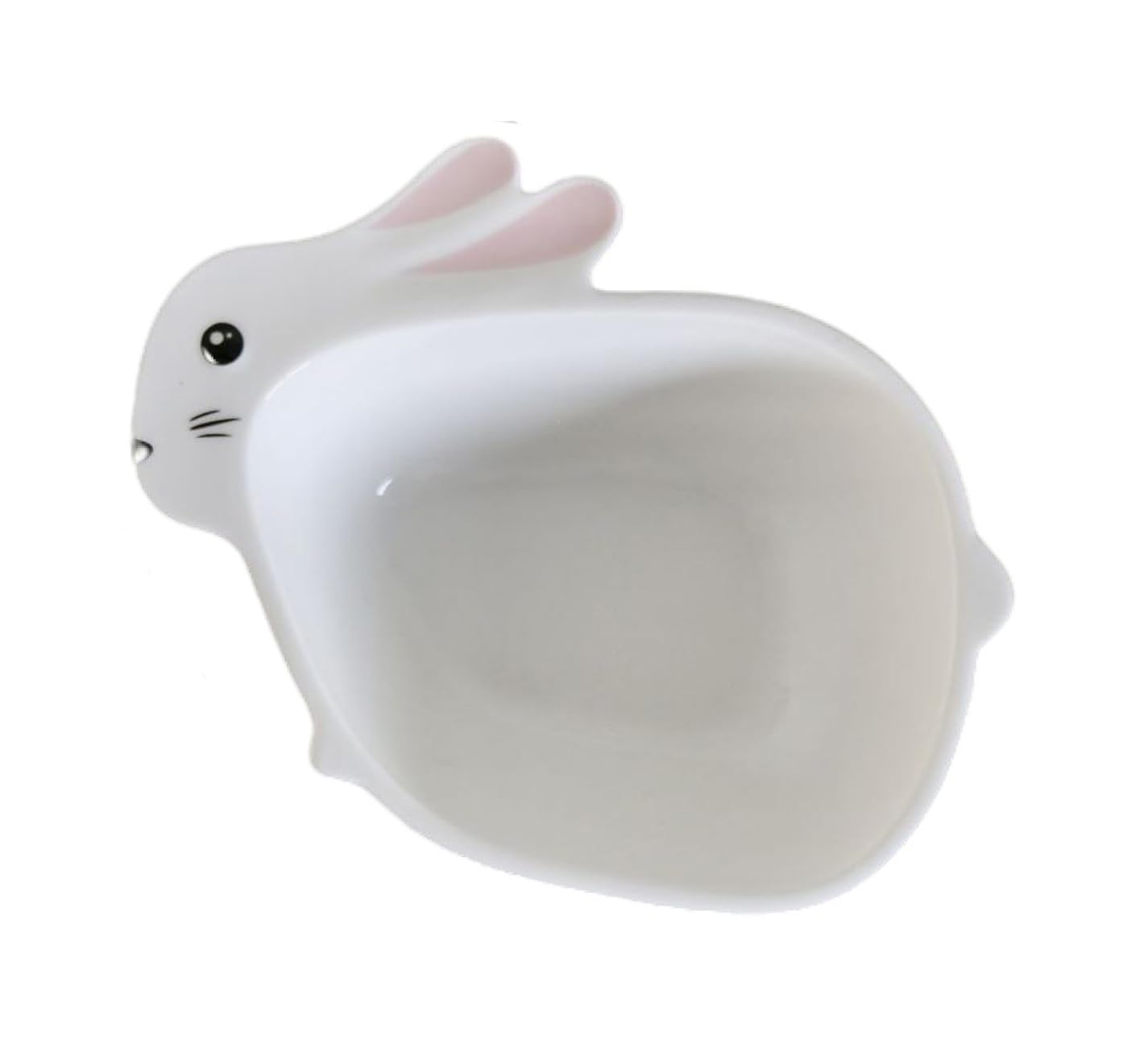 Eplze YBK Tech Cute Ceramic Rabbit Bowl for Easter or Daily Use (6.7 Inches)