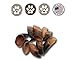 Top Dog Chews – Cow Hooves, 25 Pack, Natural Dog Bone, for Large, Medium, or Small Dogs, Made in USA