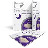 PatchMD - Sleep Starter Topical Patch - Natural Sleep aid Patch with Melatonin & Magnesium - Supports restful Sleep and eliminates Jet lag - 30 Day Supply