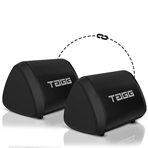 TAGG Sonic Angle Mini IPX7 Water Proof Wireless Portable Bluetooth Speaker with Microphone, 5W Speaker, Bluetooth V 5.0 and Supports Google Assistant,