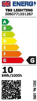 TBE Lighting T4 10W 352mm Fluorescent Tube G5 2-Pin Base Pack of 2 view 8