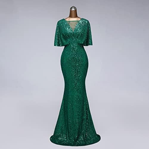 AIBEIJIAN Sequin Evening Dress Short Sleeves Fiesta Dress Evening Gowns for  Women Party Dress Prom Dresses (Green,XXL code) price in Saudi Arabia |  Amazon Saudi Arabia | kanbkam