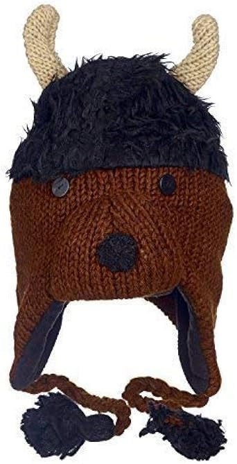 brown wooly hat