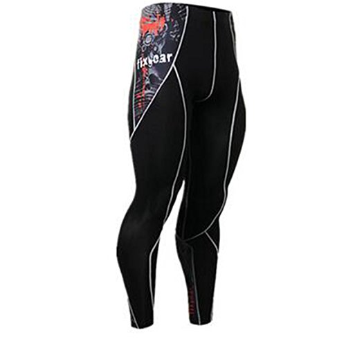 MZjJPN Mens Compression Pants 3D Print 