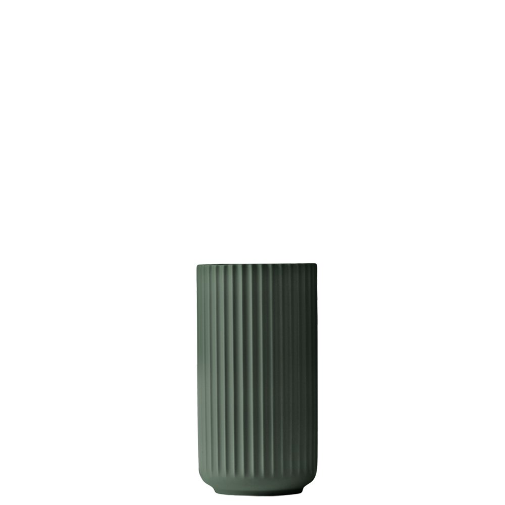 DANMARK LYNGBY Lyngbyvase vase, porcelain, green, 7 x 7 x 12.5 cm