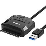 UGREEN USB 3.0 to SATA III Adapter Cable With UASP SATA to USB Converter for 2.5" 3.5” Hard Drives Disk HDD and Solid State Drives SSD