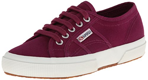 Superga Women's 2750 Cotu Classic Fashion Sneaker, Beet, 37.5 EU/7 M US