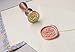 UNIQOOO Art & Crafts Romance Love Rose Wax Seal Stamp, Great for Decoration of Envelope, Post Card, Snail Mail, Wedding Invitations, Wine Package, Snail Mails, Gift Idea