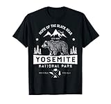 Yosemite National Park T shirt California Bear Vintage Gifts