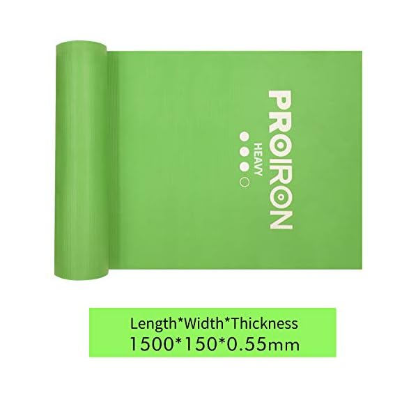 PROIRON-Resistance-Band-Stretch-Bands-Exercise-Bands-for-Yoga-Ballet-Pilates-Workout-Exercise PROIRON Latex-Free Resistance Bands, Exercise Bands for Strength Training, Yoga, Pilates, Stretching, Home Gym Workout…