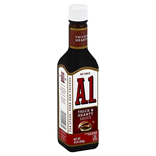 A1 Thick & Hearty Steak Sauce 10 oz (Pack of 12) - Thumbnail 4