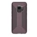 Speck Presidio Grip Samsung Galaxy S9 Case, Fig Purple/Ochre Black - 109509-7279