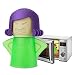 TOPIST Angry Mama Microwave Cleaner Angry Mom Microwave Oven Steam Cleaner and Disinfects With Vinegar and Water for Kitchens, Steamer Cleaning Equipment Easily Cleans the Crud in Minutes - Green