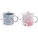 OAMCEG Mr and Mrs Coffee Mugs Set of 2, 11.2oz Couples Ceramic Coffee Cup with Gold & Marble Design + 2 Spoons- Unique Gift for Him Her for Parents for Valentine's day for Engaged Married Couples