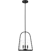 Three-Light Pendant in Matte Black by Z-Lite