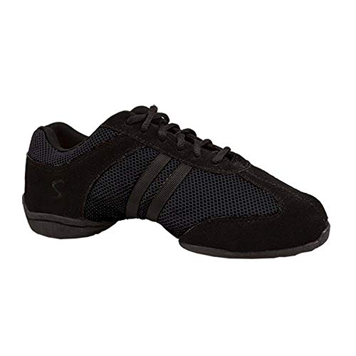 Skazz Sneakers S36M Suede Split Sole Black 08 M DYNA-MESH