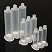 KISENG 51pcs Liquid Dispenser Solder Paste Adhesive Glue Syringe Dispensing Needle Set