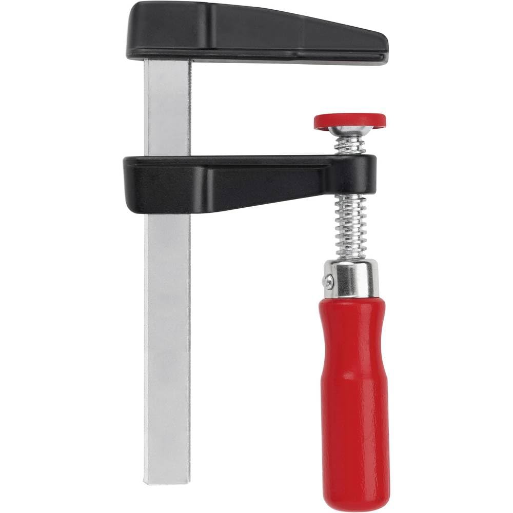 Bessey LM25/5"LM" Die-Cast Zinc Screw Clamp, Red/Black, 250/50 mm