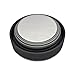 LunchBots Wide Thermal 16 oz. All Stainless Steel Bowl - Insulated Food Container Stays Hot 6 Hours or Cold for 12 Hours - Leak Proof Soup Jar for Portable Convenience - Black