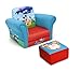 Delta Children Upholstered Chair with Ottoman, Disney Mickey Mouse