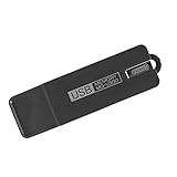 SpygearGadgets Professional Grade Voice Activated USB Flash Drive Audio Recorder (Dark Grey) | 25 Day Battery Life | CD Quality Audio