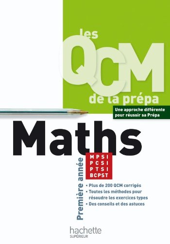 Maths MPSI-PTSI-PCSI-BCPST 1re annÃ©e (French Edition) by (Paperback)