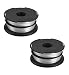 Black & Decker OEM DF-065 spool line AFS string trimmer (2 Pack)