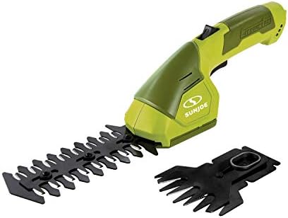 sun joe cordless hedge trimmer