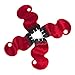Peruvian Body Wave Omber Hair Bundles 4pcs 1b/Red Human Hair Weft 50g/Pcs Remy Human Virgin Hair Body Wave (1b/Red)