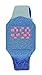 Moulin Girls LED Touch-Activated Glitter Silicone Watch Multi-Blue #03088.77298