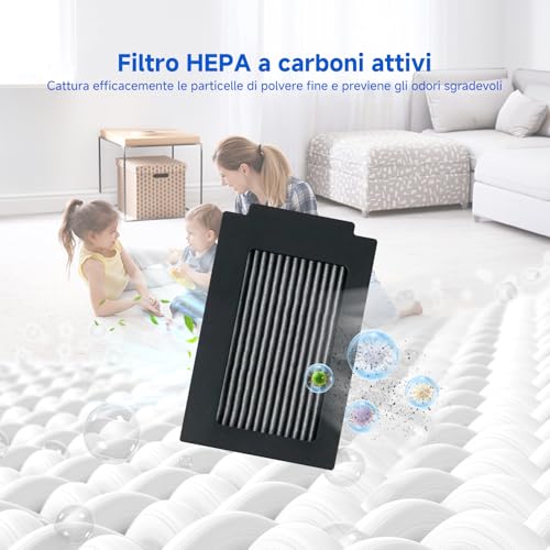 T50 Max Accessories for Ecovacs Deebot T50 Max Pro Omni/T50 Max Omni/T50 Max Pro Omni Gen2 (Not for Ecovacs T50 Pro),Replacement: 8 Cleaning Cloths, 6 Dust Bags,6 Side Brushes-Yivy 27